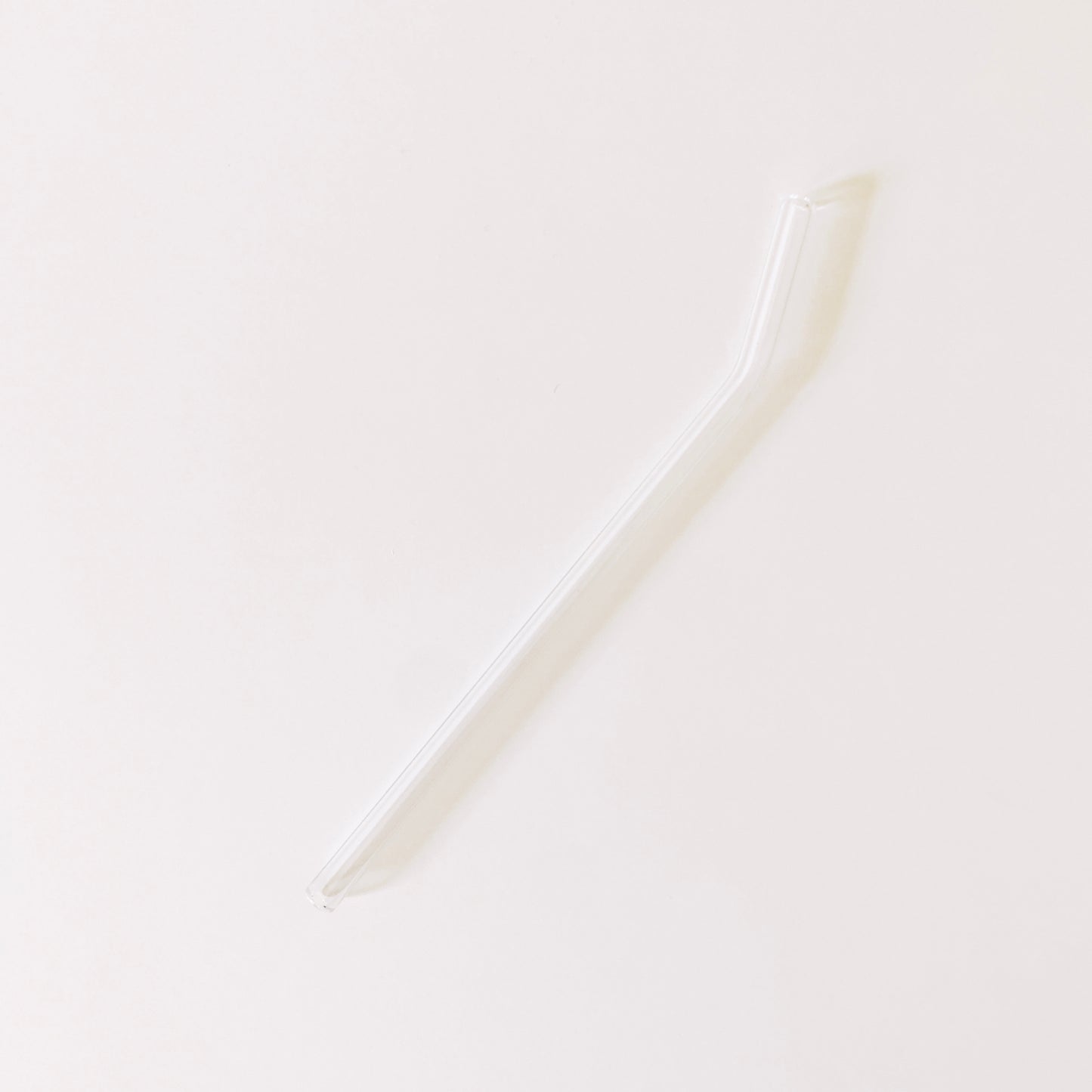 Bent Glass Straw