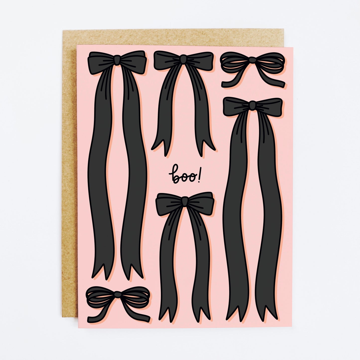 Boo Bows Halloween Card