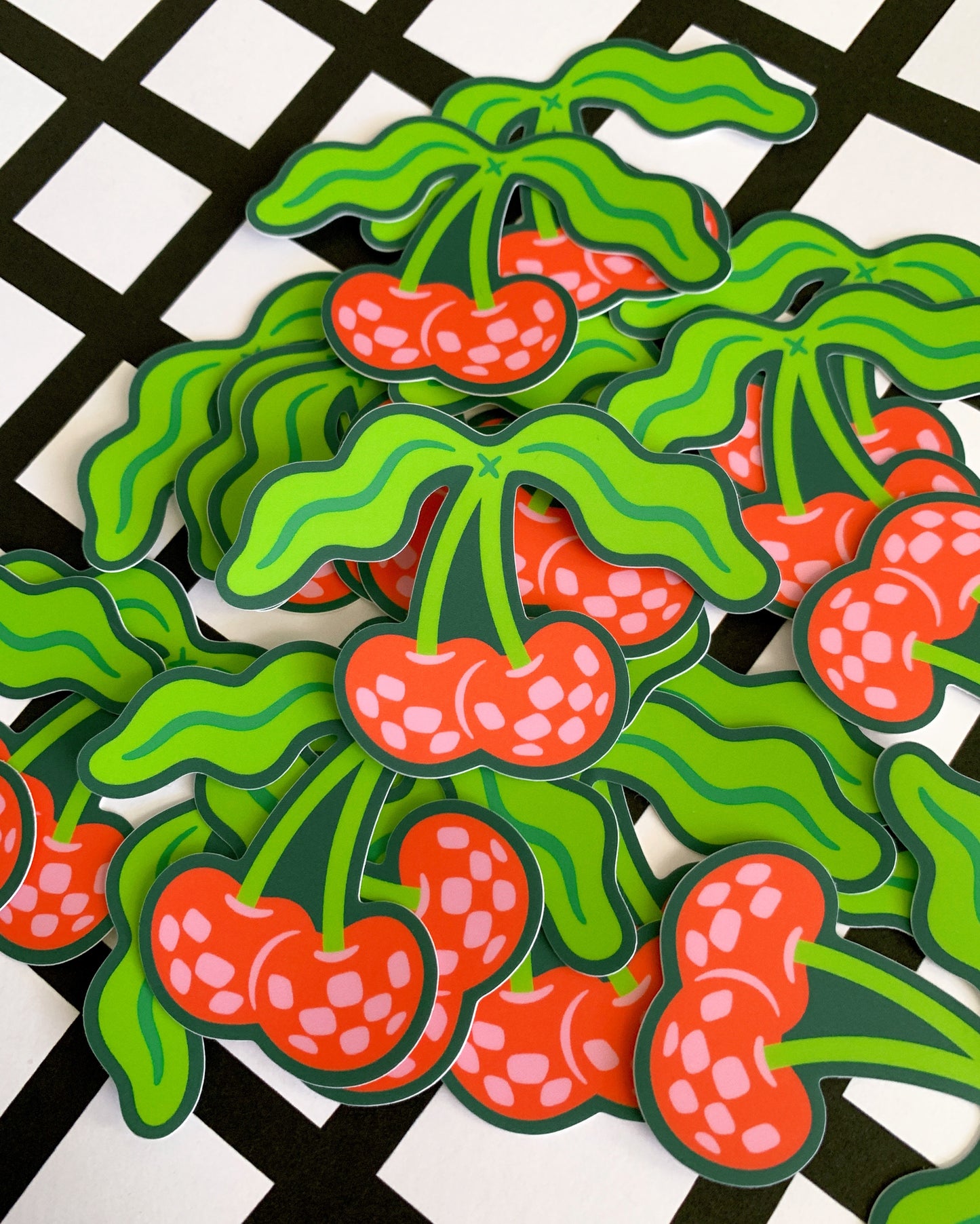 Disco Cherry Sticker