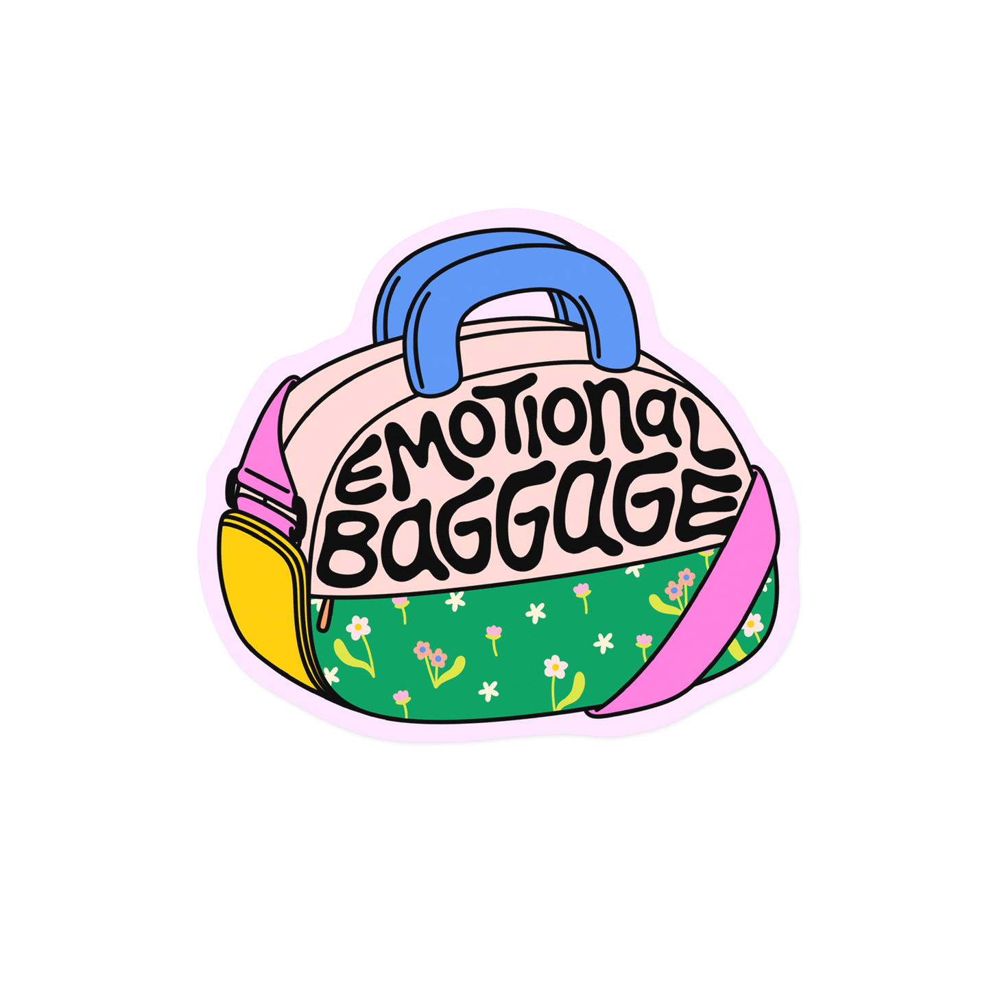Emotional Baggage Sticker