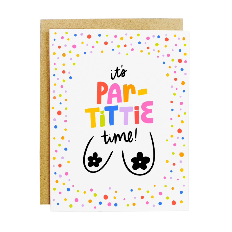 Par-tittie Time Card