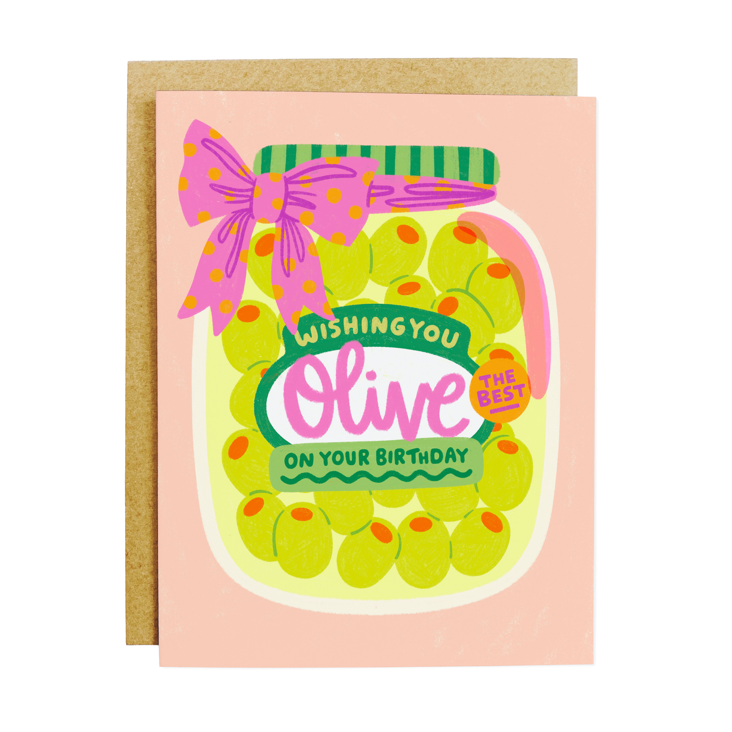 Wishing Olive The Best Birthday Card