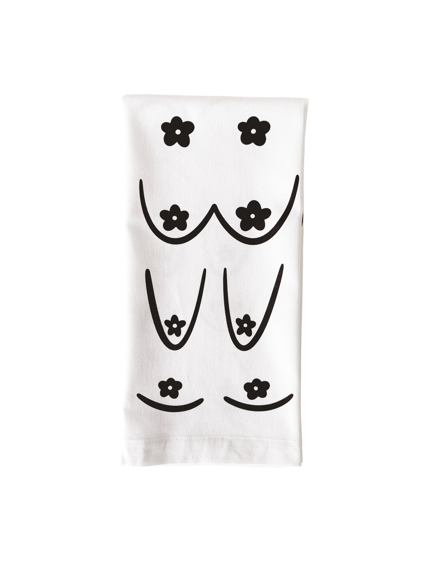 Daisy Boob Tea Towel