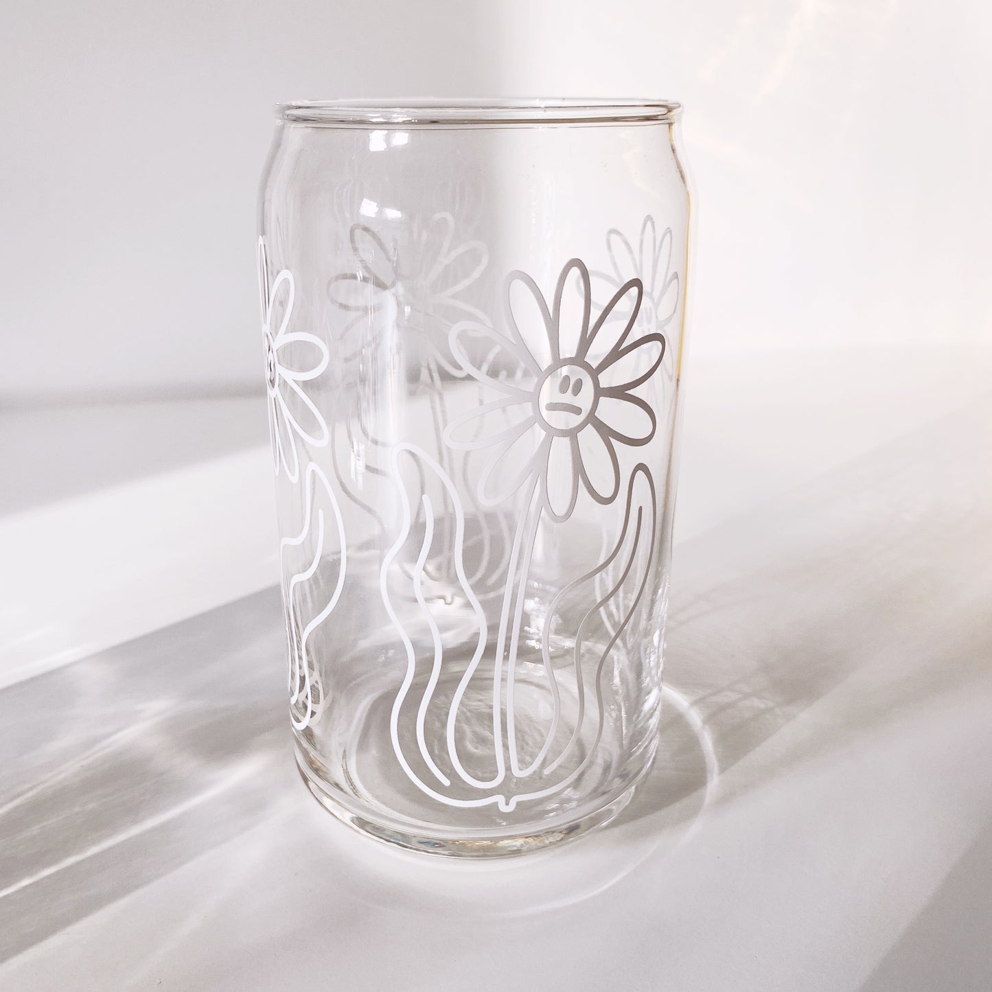Moody Florals Glass