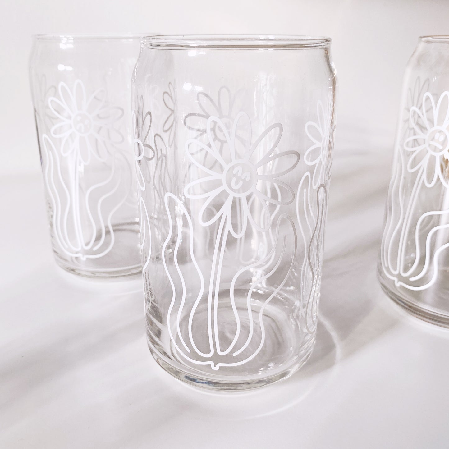 Moody Florals Glass