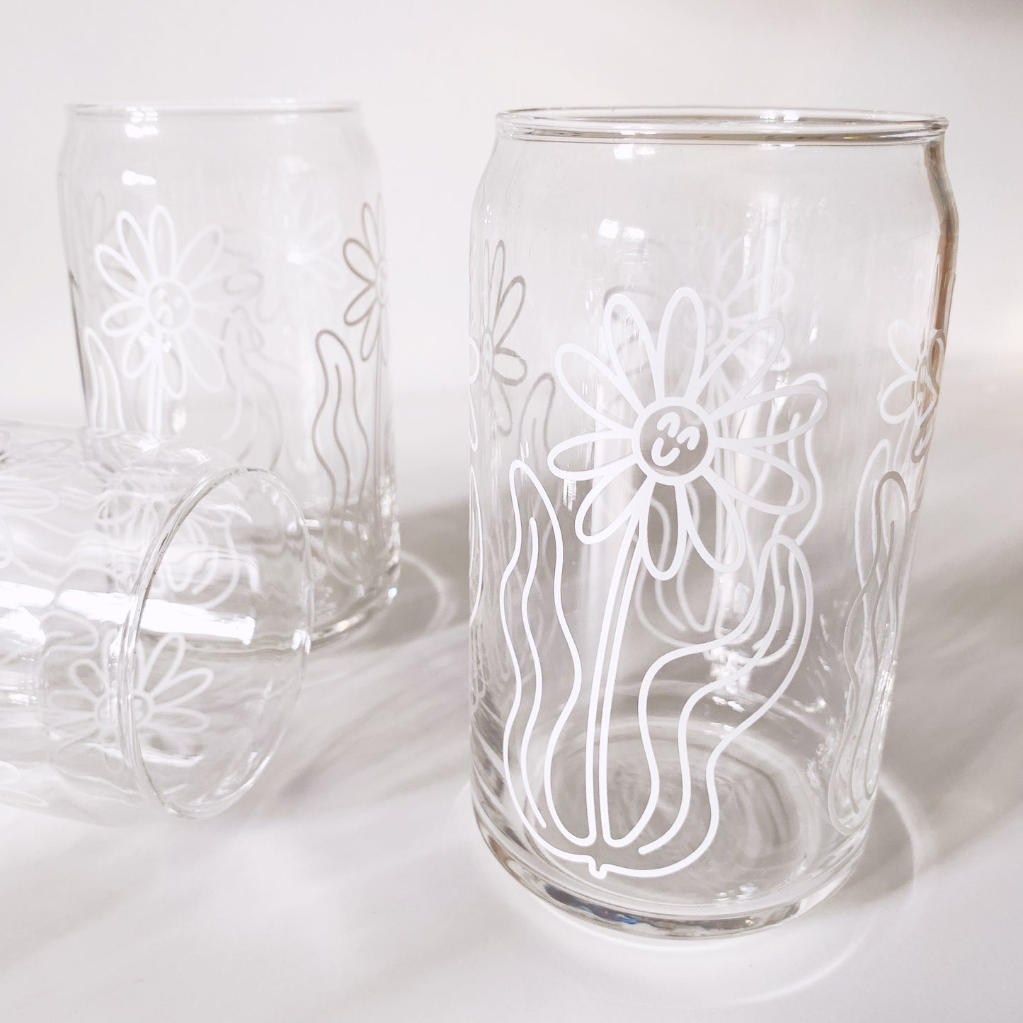 Moody Florals Glass
