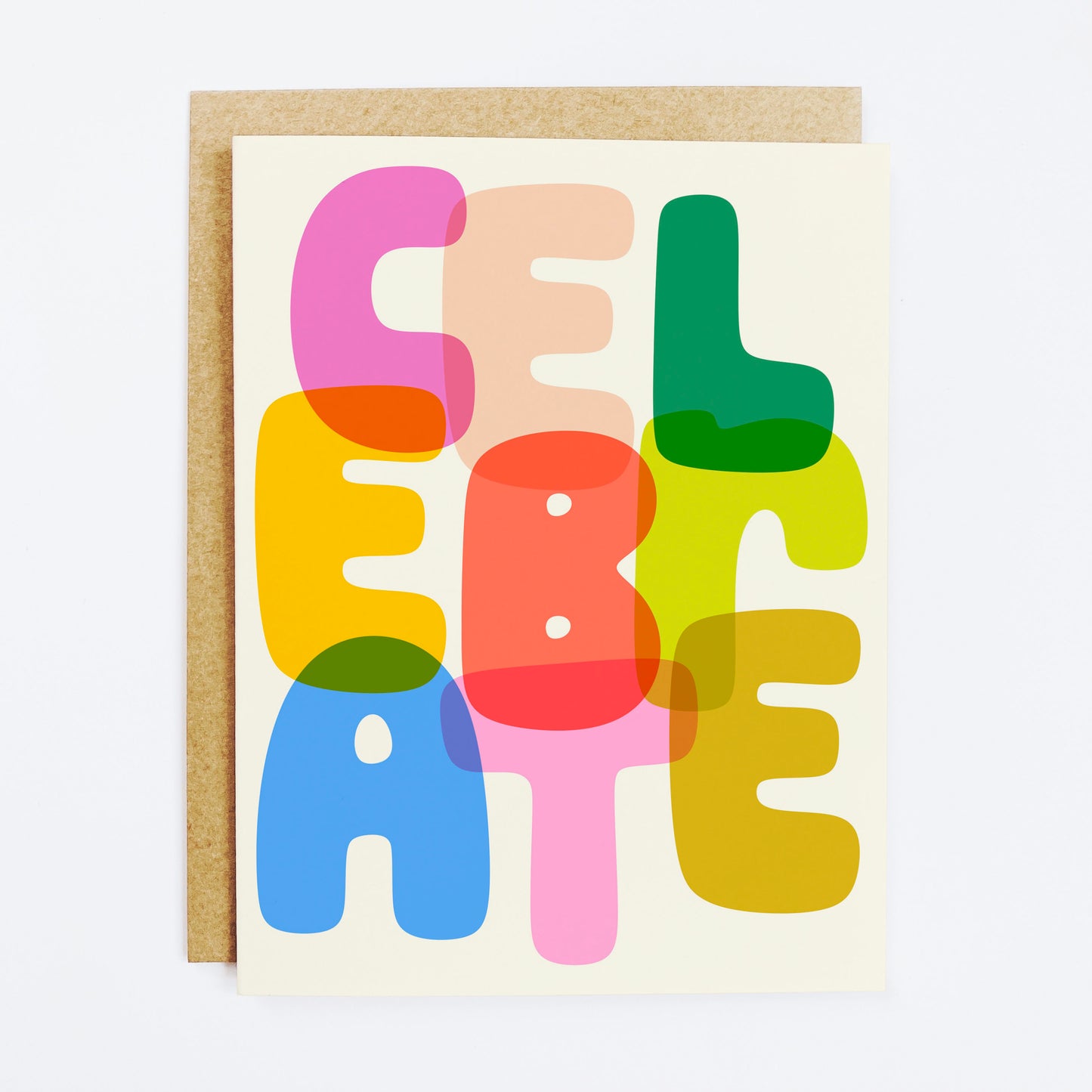 Rainbow Celebrate Greeting Card