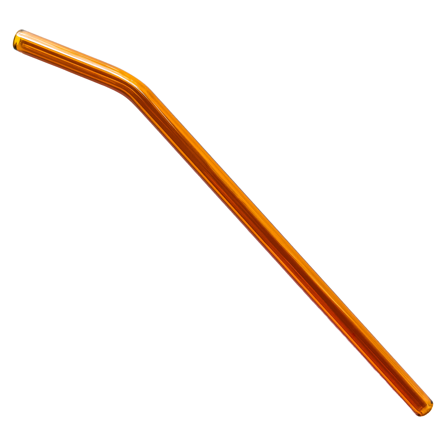 Bent Glass Drinking Straw