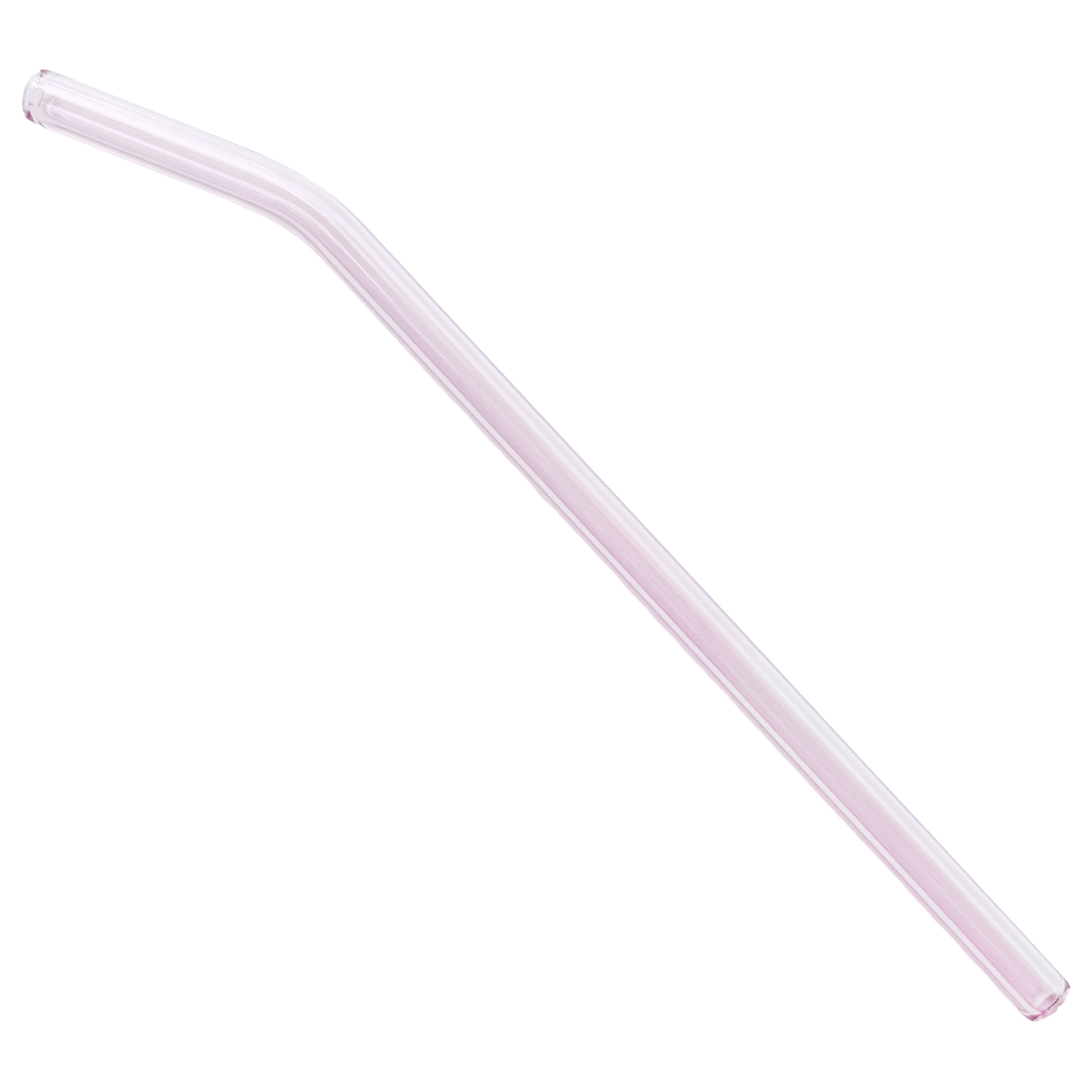 Bent Glass Drinking Straw