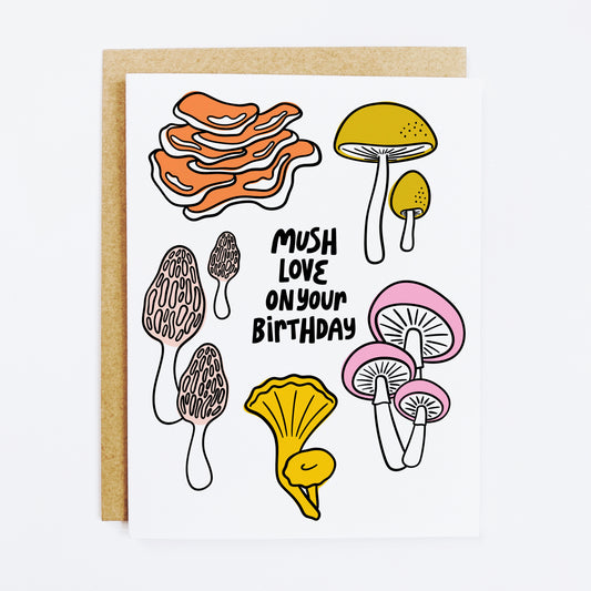 So Mush Love Birthday Card