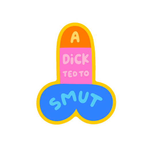 Addicted To Smut Sticker - Waterproof Vinyl Decal