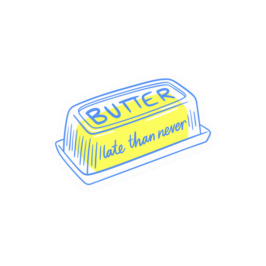 Butter Sticker