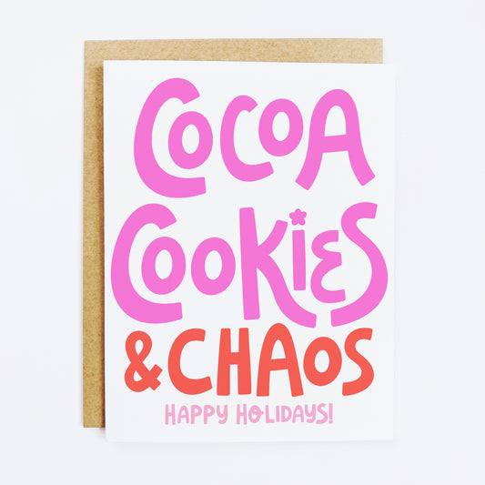 Cocoa Cookies Chaos Card