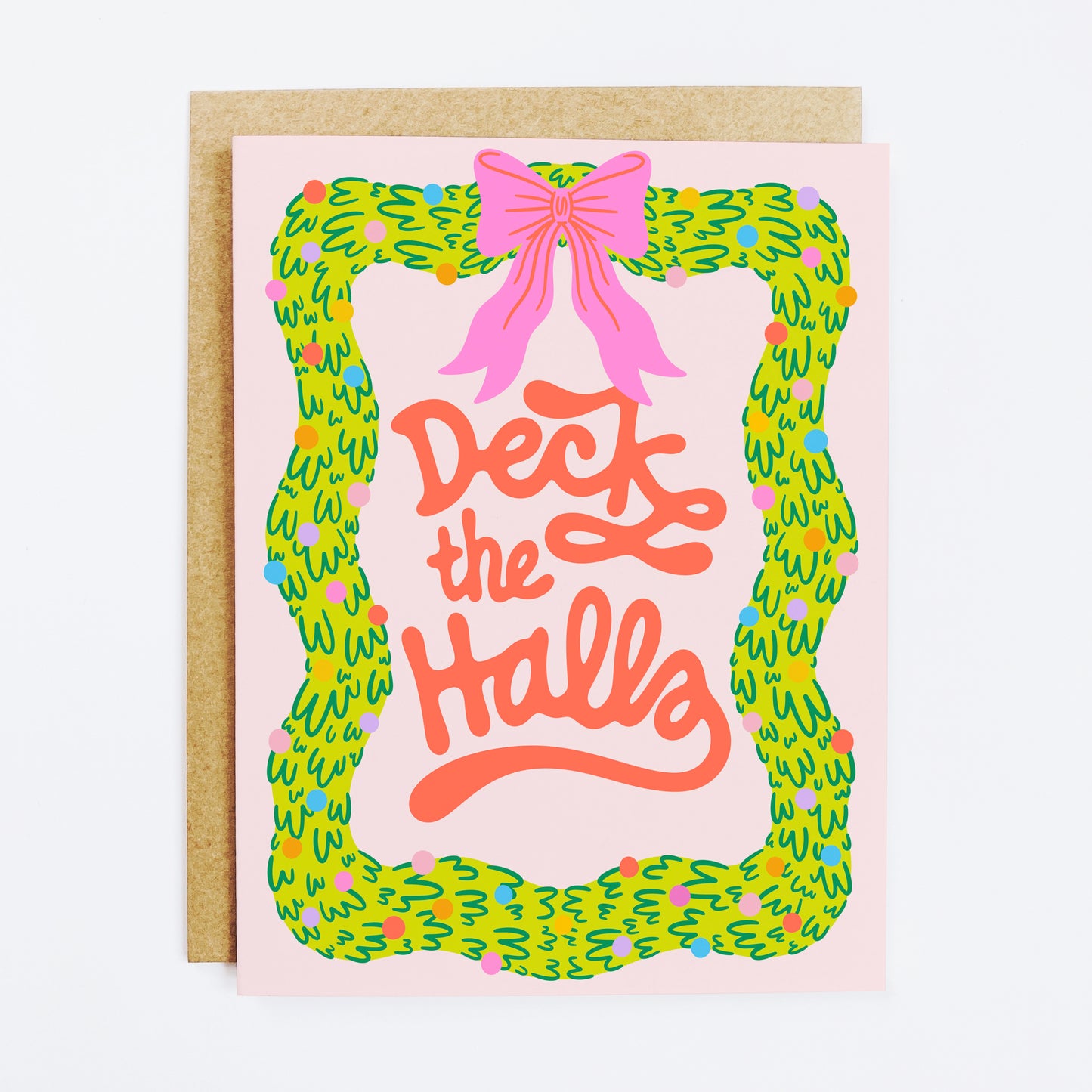 Deck the Halls Card