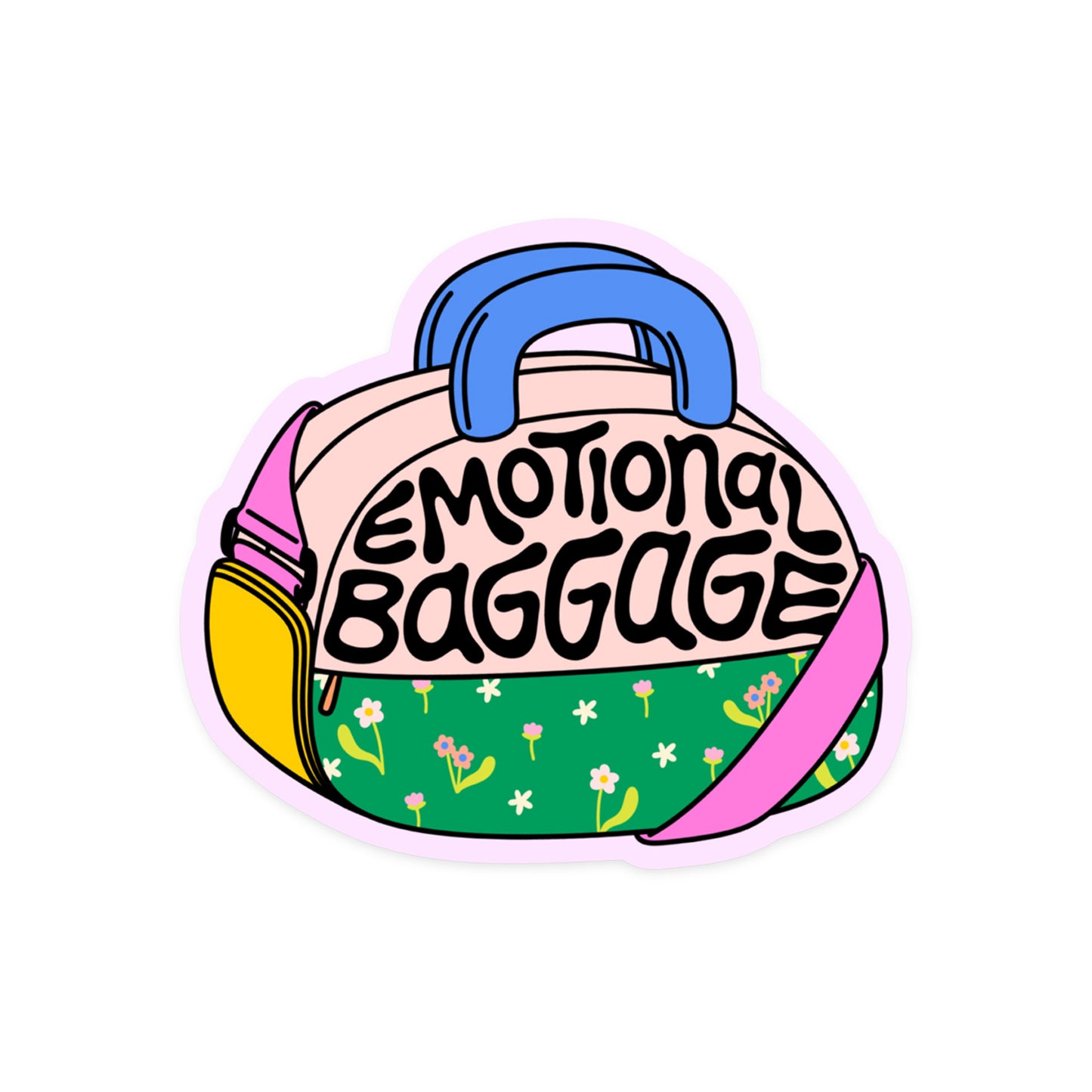 Emotional Baggage Sticker