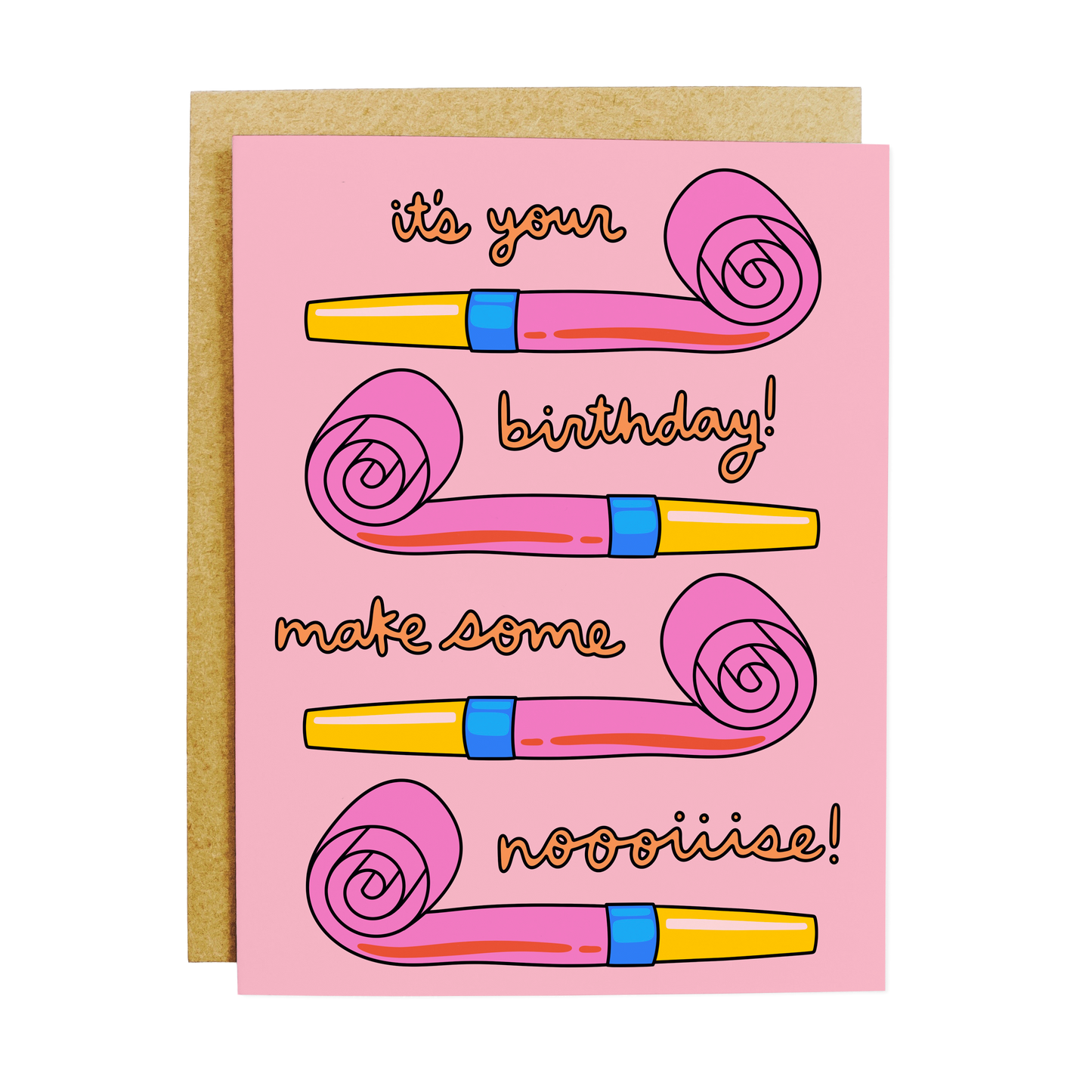 Make Some Noise Birthday Card