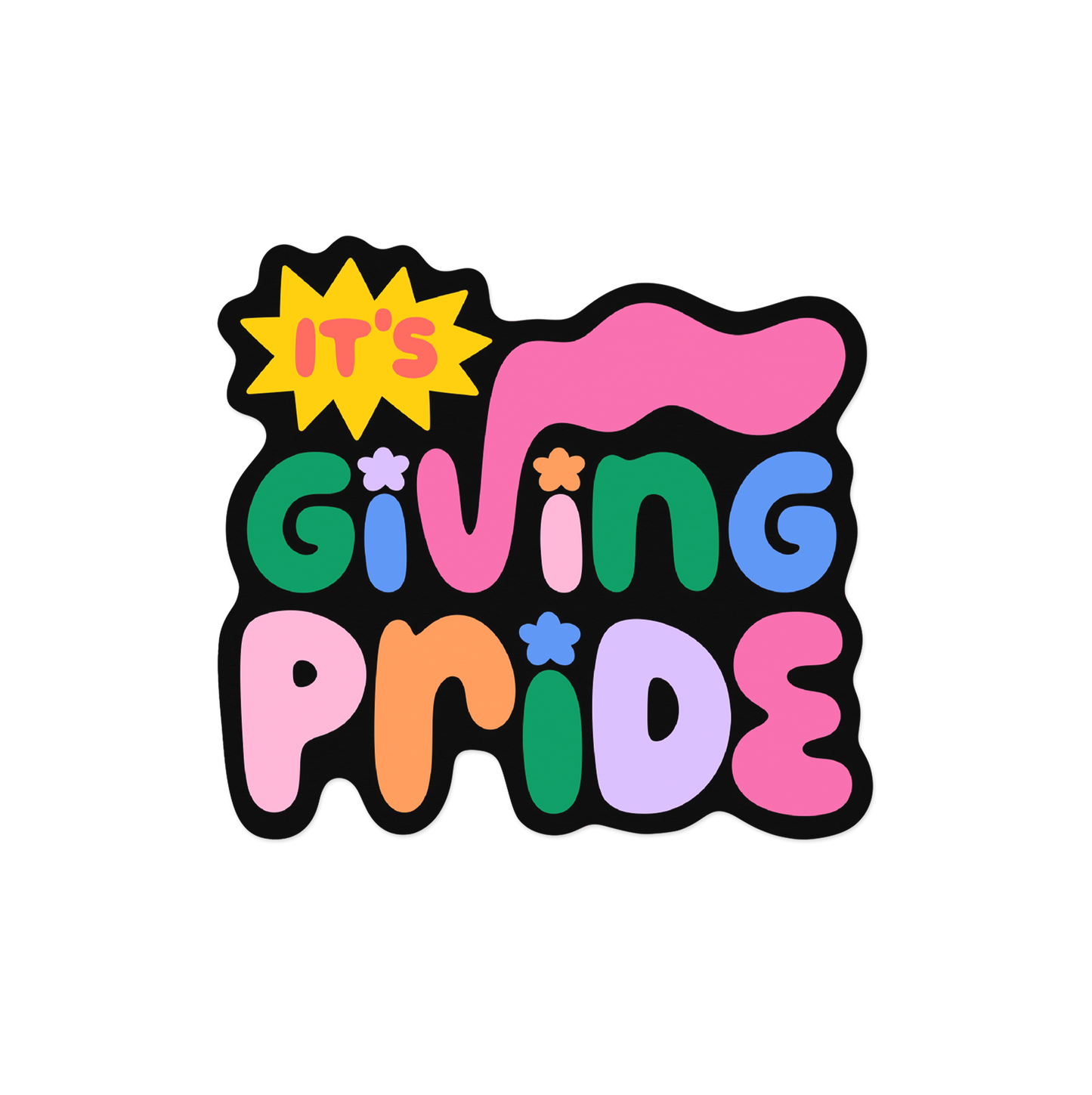 It's Giving Pride Sticker