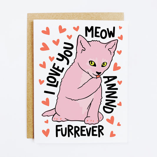 Meow + Furrever Card