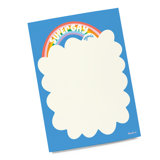 Super Gay Agenda Notepad