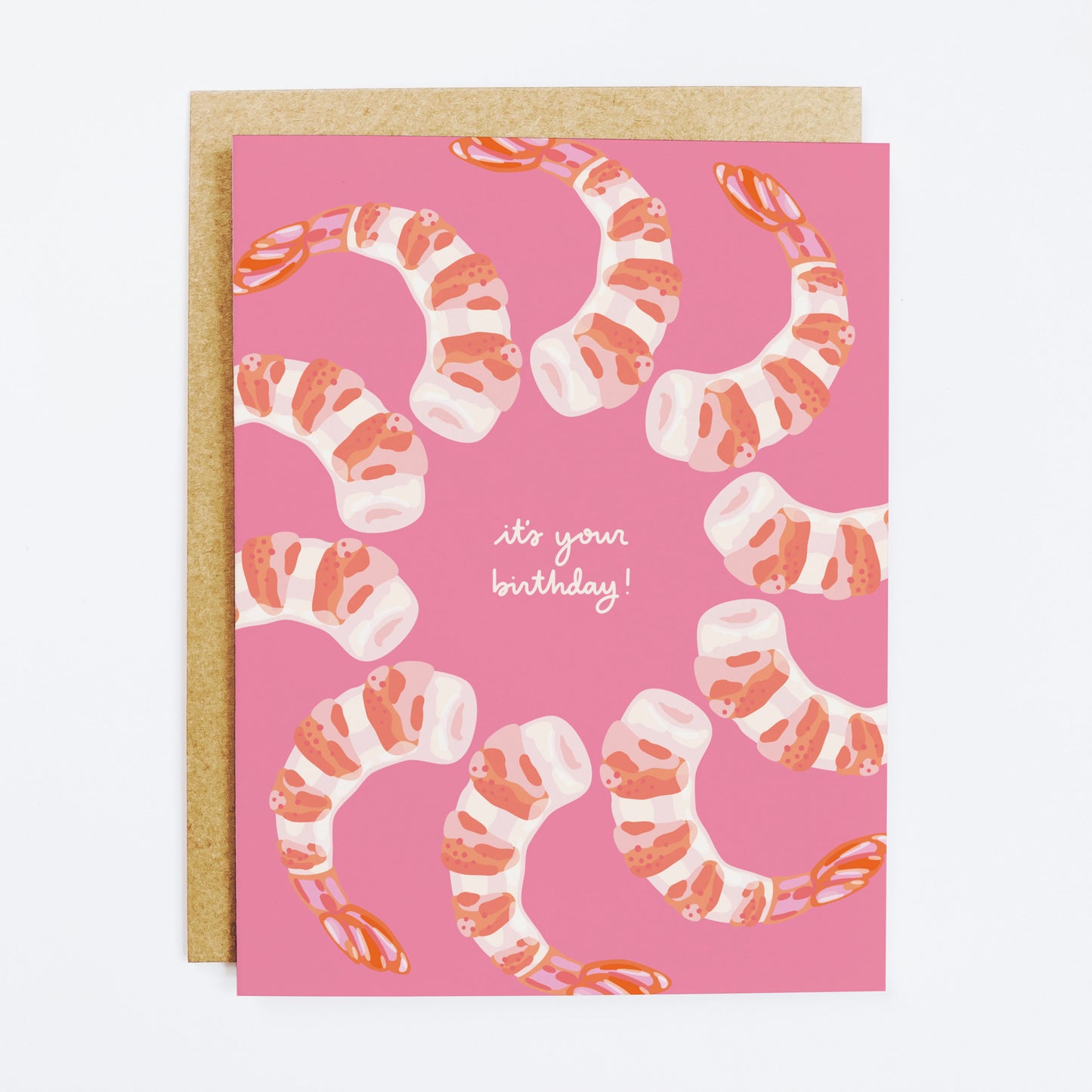 Birthday Shrimp Card