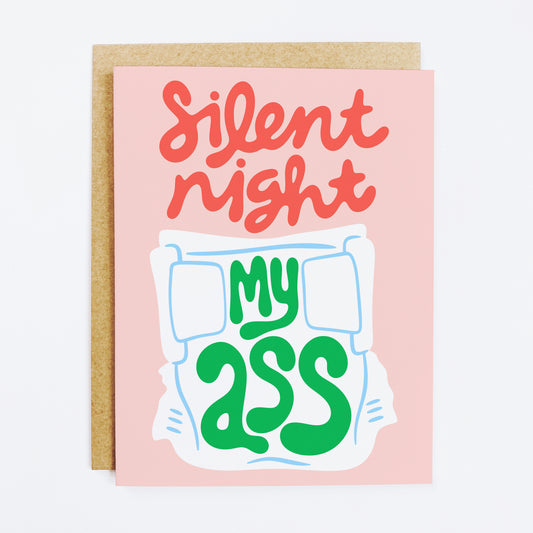 Silent Night Card