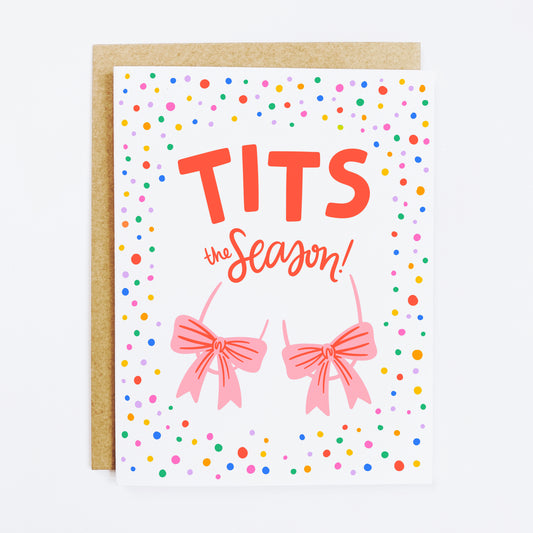 Tits the Season Card