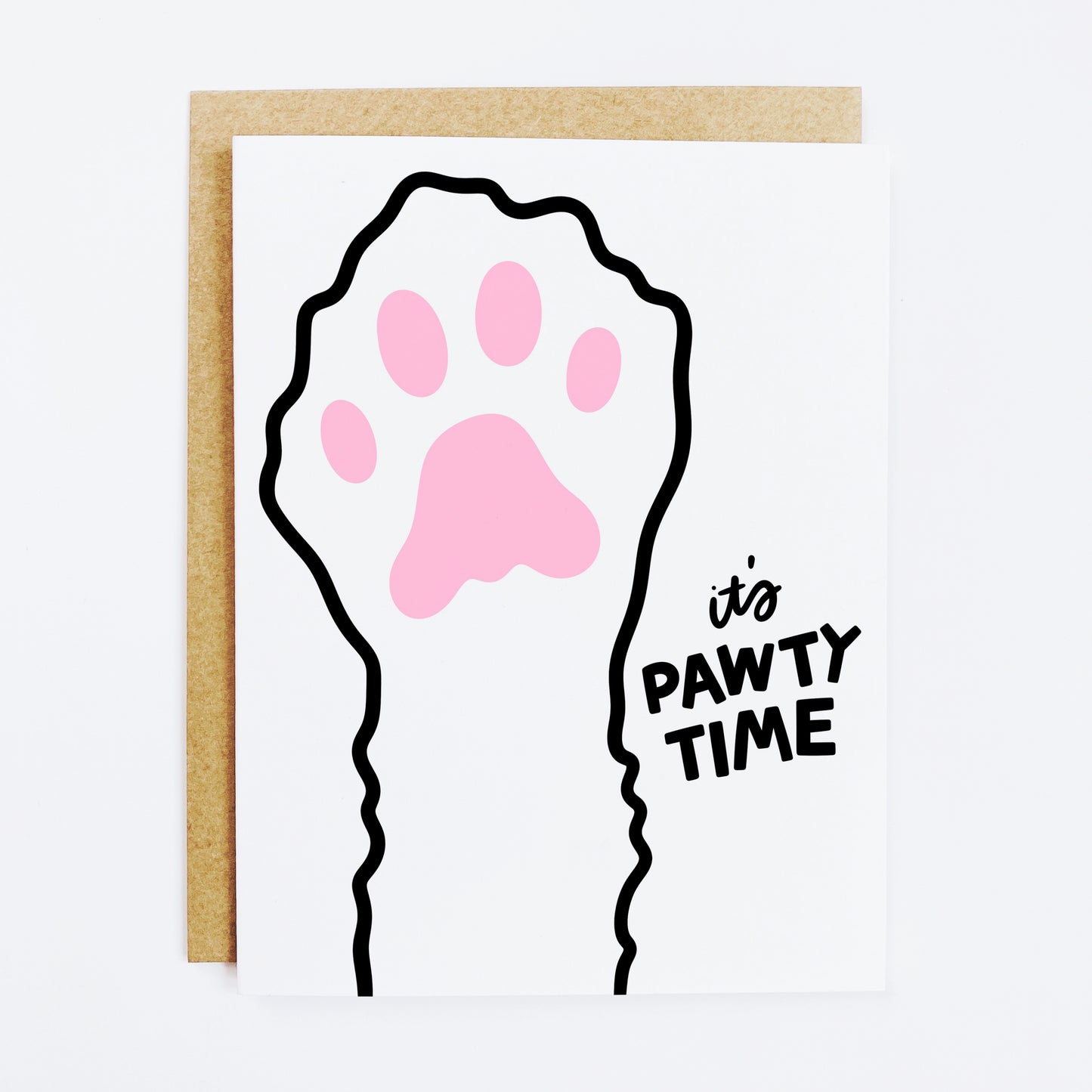 Paw-ty Time Toe Beans Card