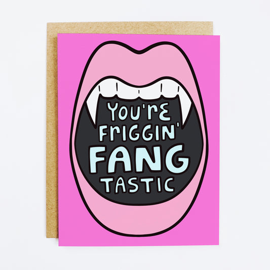 Fangtastic Greeting Card