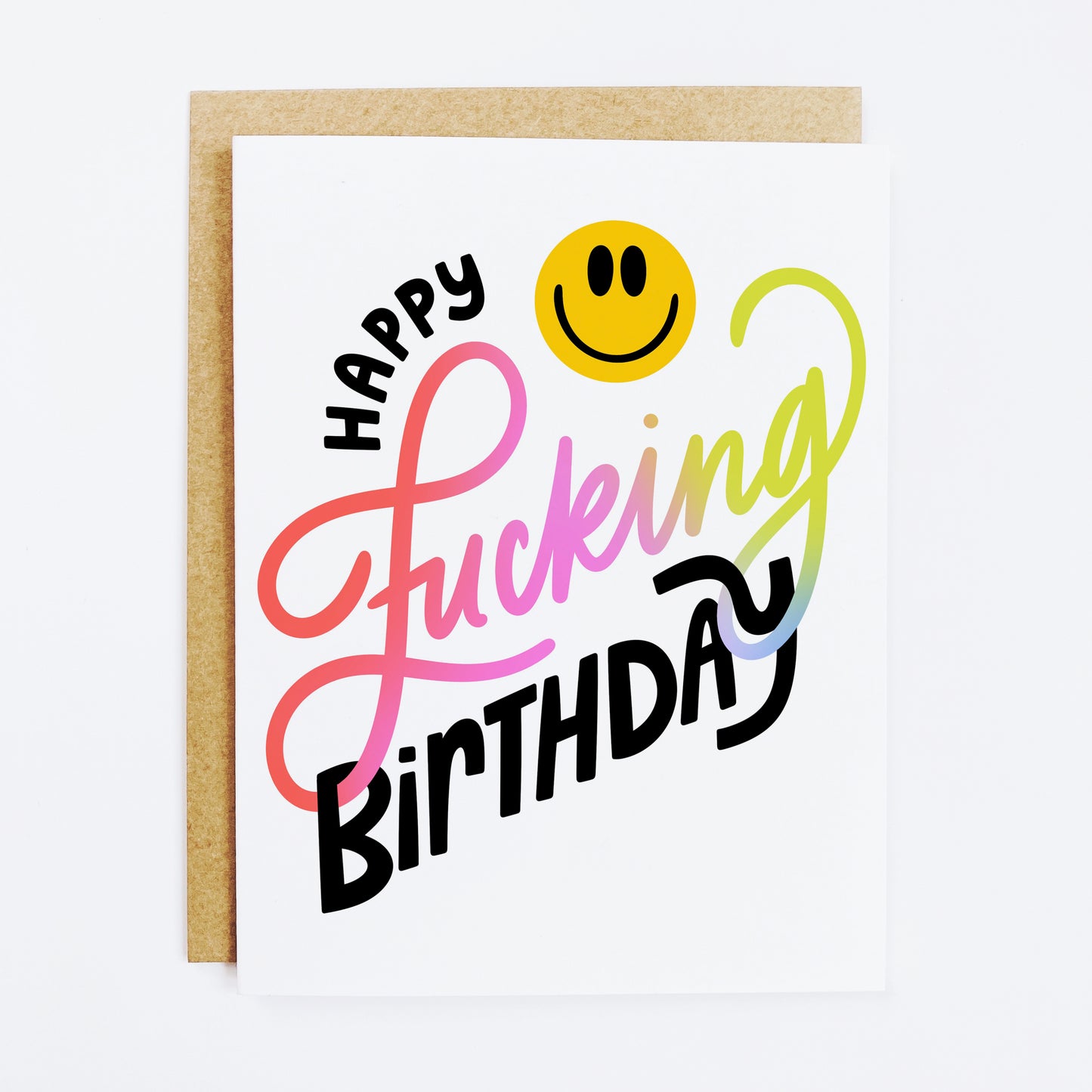 Happy F*cking Birthday Card